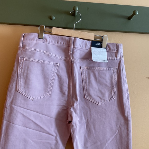 Banana Republic Traveler/Voyageur Slim Fit Rose/Taupe Jeans Size 34 x 30. NWT - Picture 3 of 9